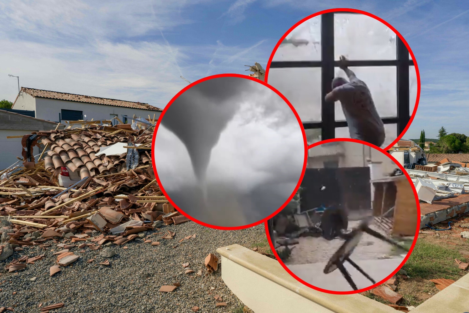 Silne tornado na południu Francji. Meble latały jak zabawki, dramatyczne nagrania