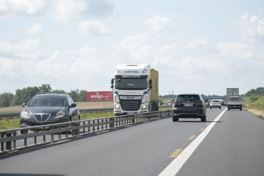 Remont na autostradzie A1