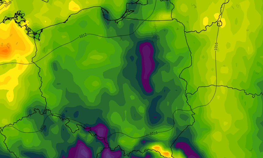 10 m peak wind gust past 6 h (km/h)” = „Maksymalna prędkość porywu wiatru na wysokości 10 m w ciągu ostatnich 6 godzin (km/h) 29.08