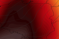 Anomalia temperatury na poziomie ciśnienia 850 hPa 06.09 (ECMWF)