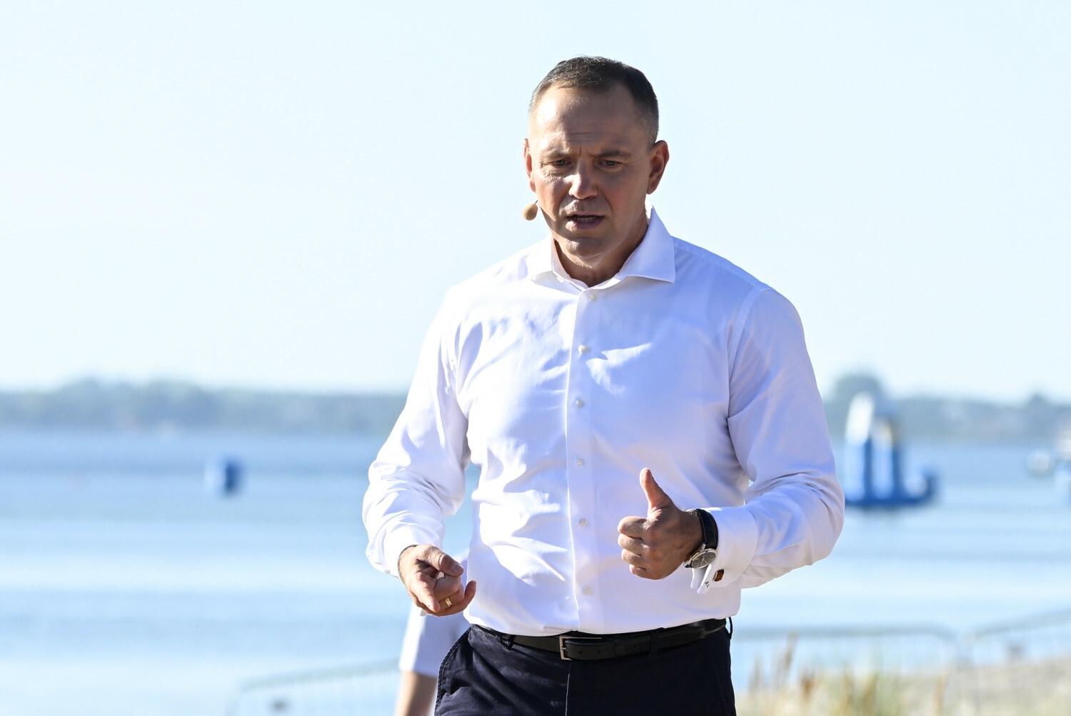 Nawrocki spotyka się z młodymi w Juracie. Mówił o „budowaniu silnej” Polski