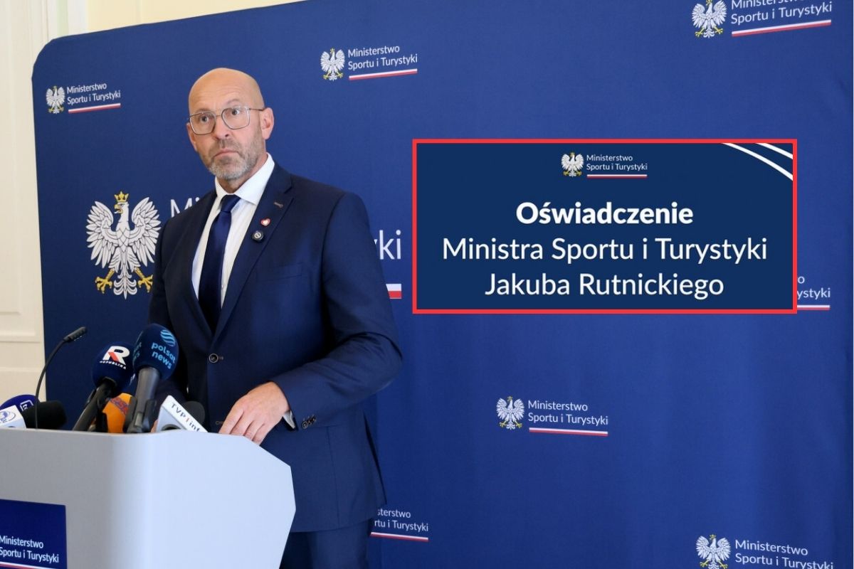 Areszt dla Radosława P. Jest reakcja ministra sportu. „Dramatyczna sytuacja”