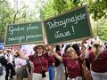 Manifestacja nauczycieli: „Politycy do tablicy”