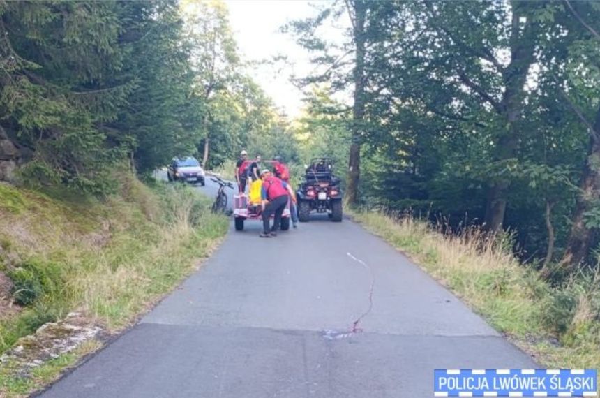 Wypadek w Świeradowie-Zdroju