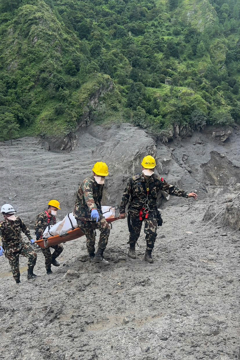 Akcja ratunkowa w Nepalu