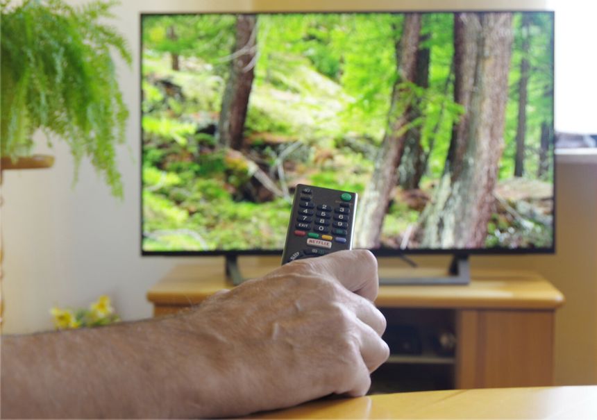oglądanie telewizji