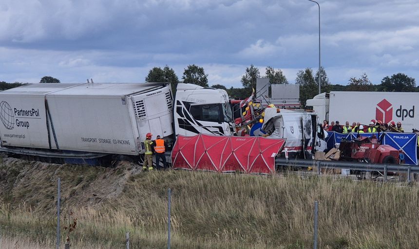 Tragiczny wypadek na A1