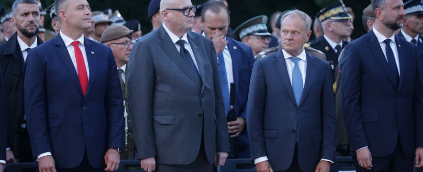 Uroczystości na Westerplatte