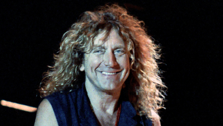 Brytyjski muzyk Robert Plant znany z zespołu Led Zeppelin