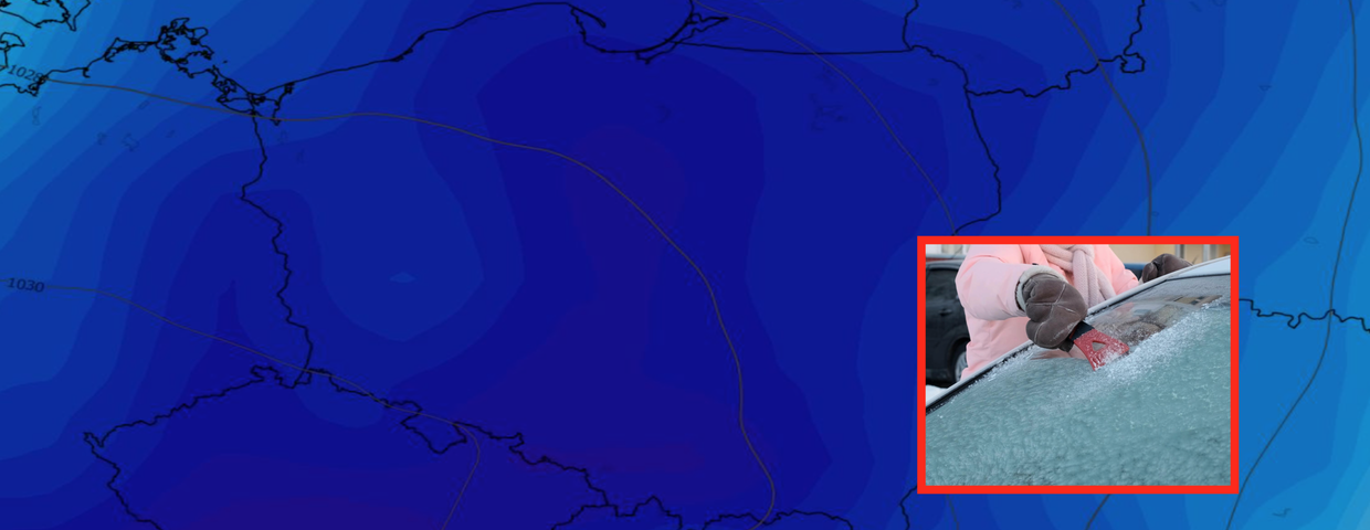 Anomalia temperatury na poziomie ciśnienia 850 hPa 16.09 (ECMWF)