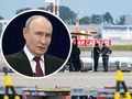 lotnisku w Lipsku, Putin