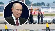 lotnisku w Lipsku, Putin
