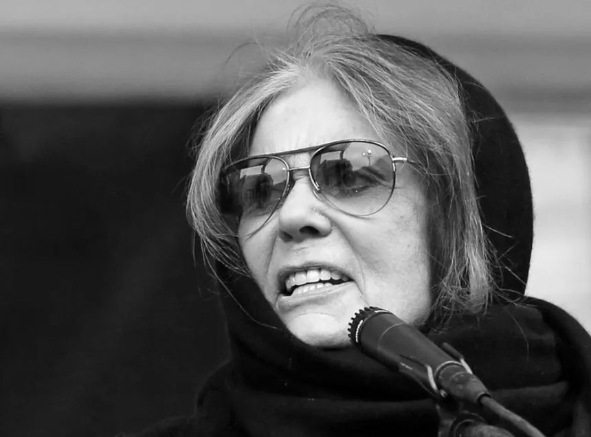 Gloria Steinem nie żyje [zdjęcie archiwalne] 