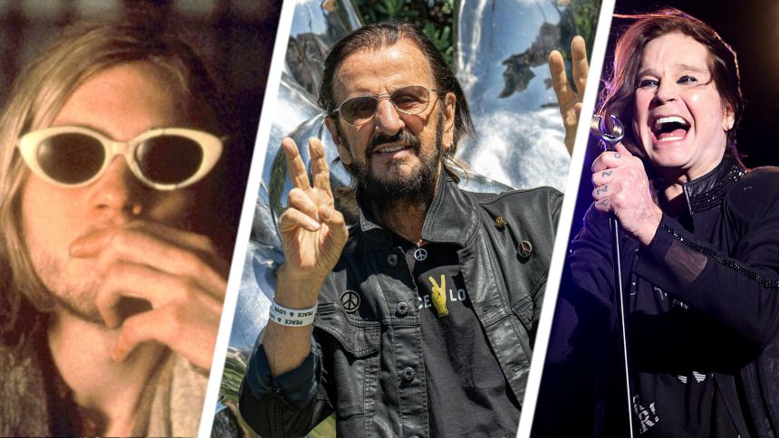 Kurt Cobain, Ringo Starr, Ozzy Osbourne