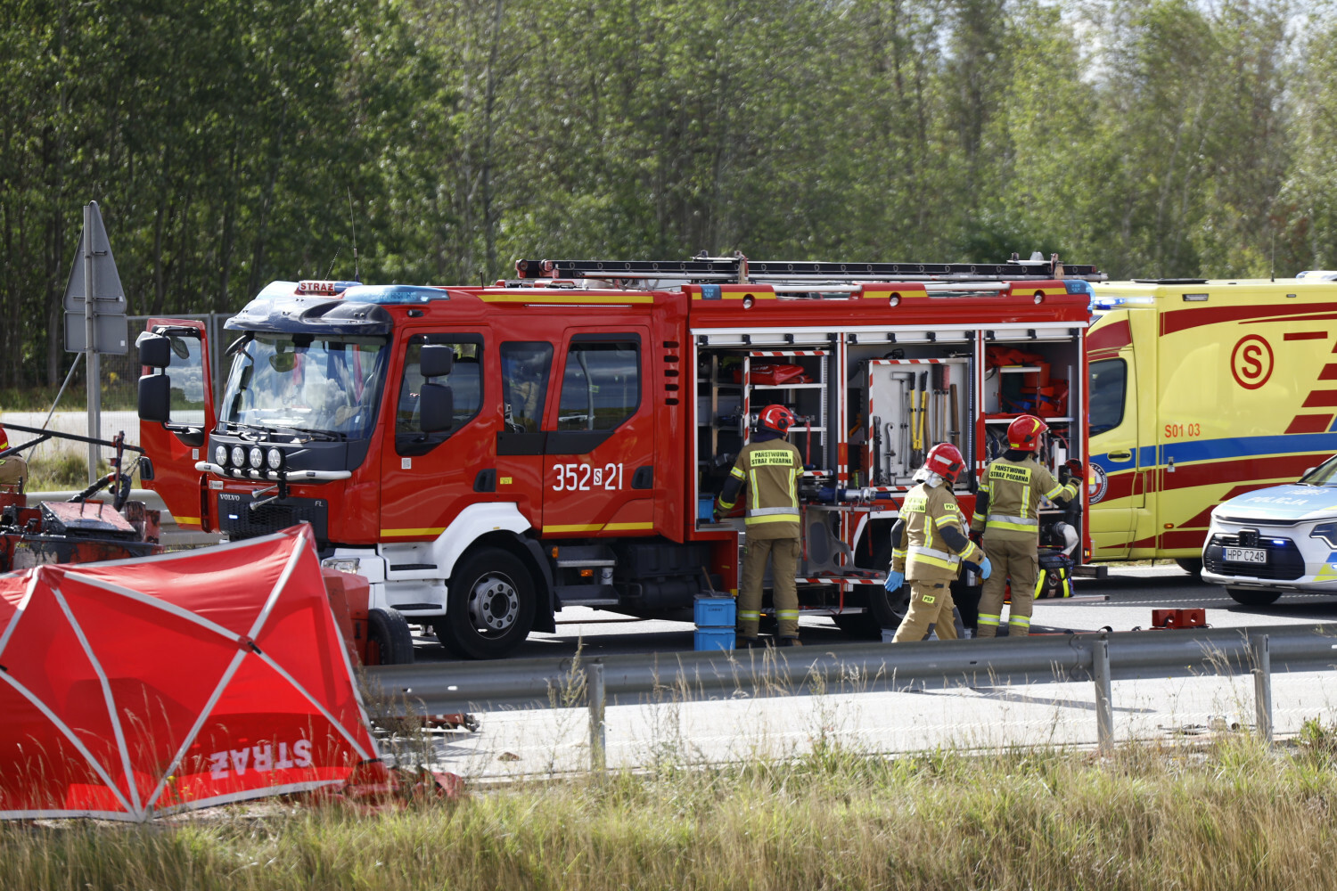 Tragiczny wypadek na A1. Kierowca ciężarówki był pod wpływem klefedronu