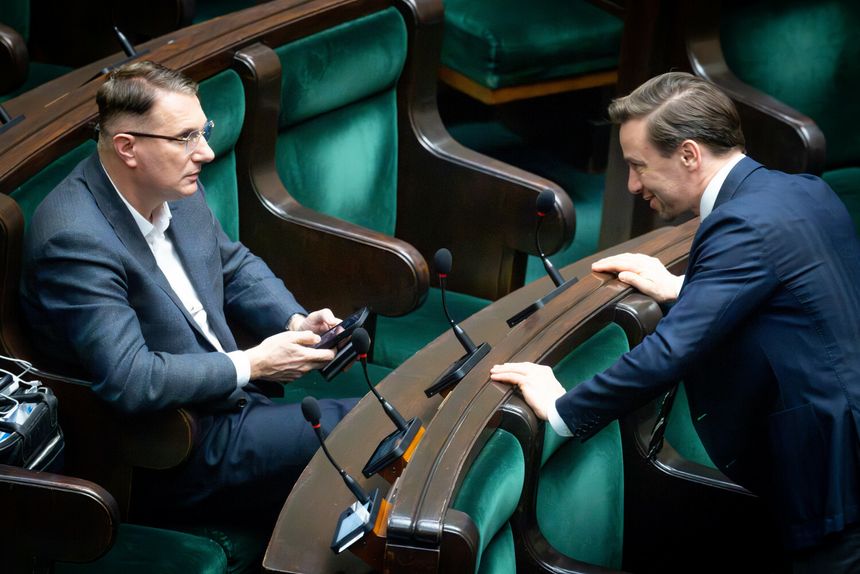 Przemysław Wipler i Krzysztof Bosak