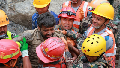 Nepal. Akcja ratunkowa w tunelach