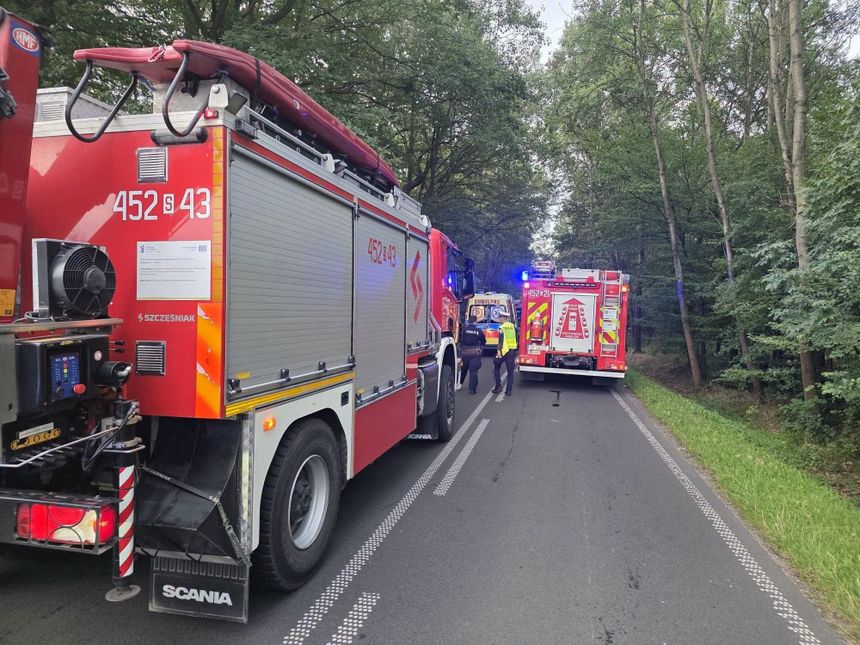 Wypadek na Śląsku