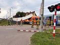 Zderzenie pociągu z ciężarówką