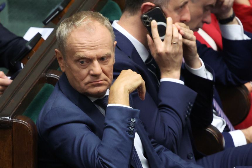 Donald Tusk w Sejmie