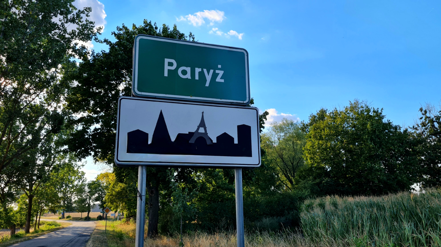 miejscowość Paryż w Polsce