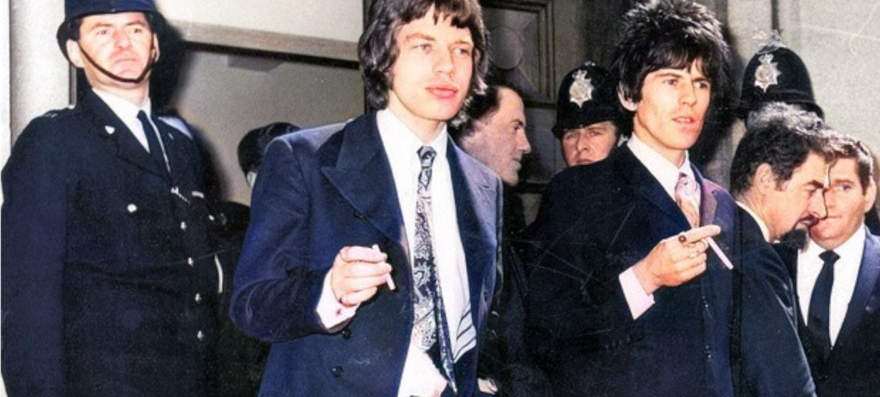 Mick Jagger i  Keith Richards z The Rolling Stones
