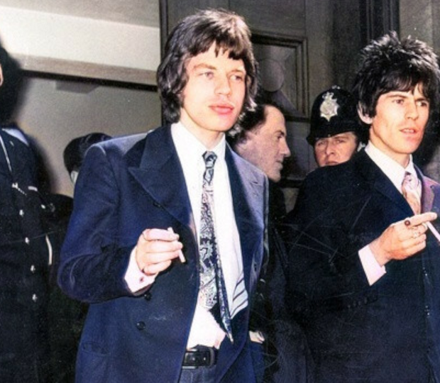 Mick Jagger i  Keith Richards z The Rolling Stones