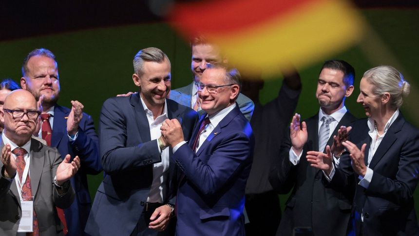 AfD fetuje wygraną w Saksonii-Anhalt, 6 września 2026 r.