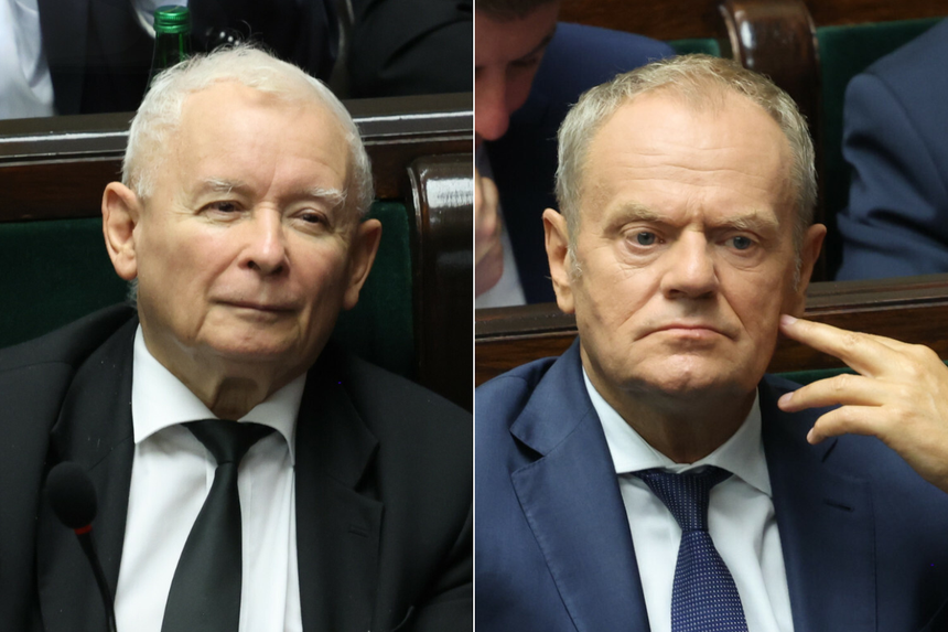 Tusk, Kaczyński