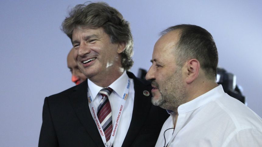  Andrzej Gąsiorowski i Bogusław Bagsik. Zdjęcie z 2015 roku