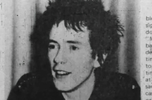 Johnny Rotten z Sex Pistols