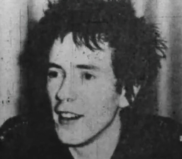 Johnny Rotten z Sex Pistols