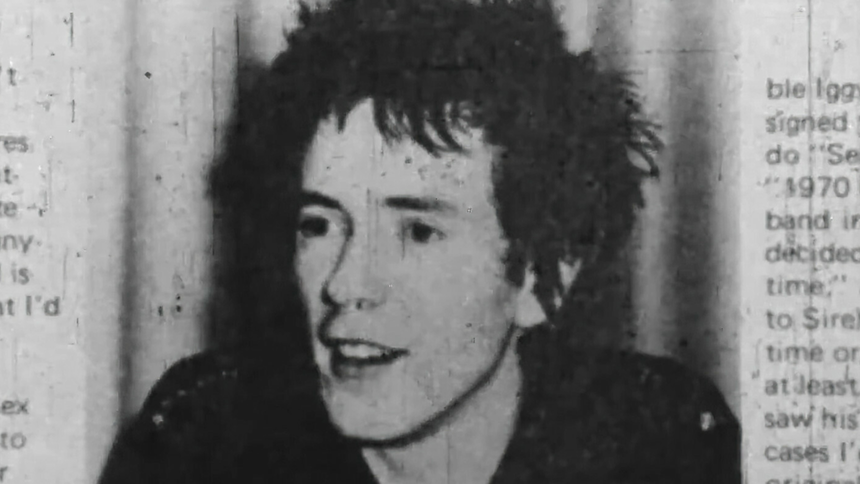 Johnny Rotten z Sex Pistols