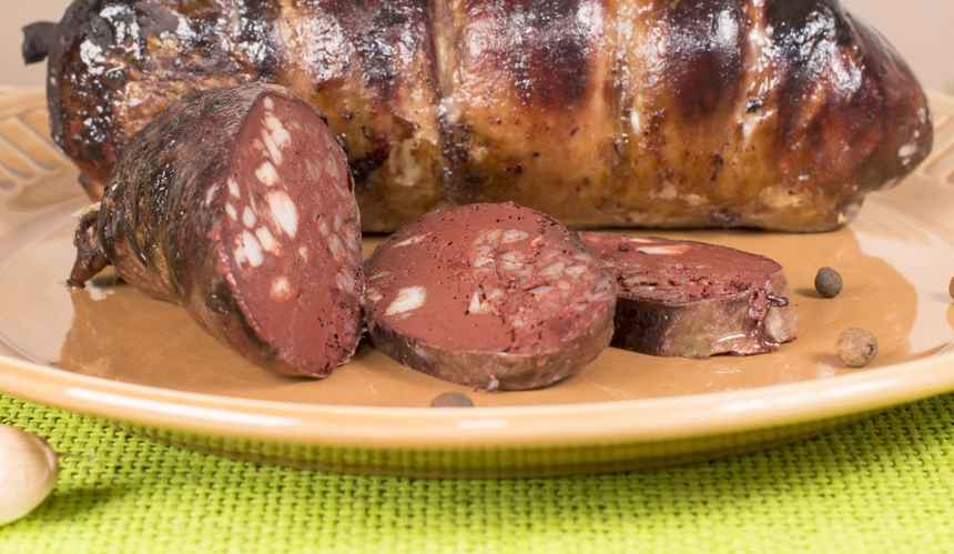 Kiełbasa o konsystencji kaszanki