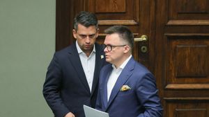 Paweł Śliz i Szymon Hołownia 