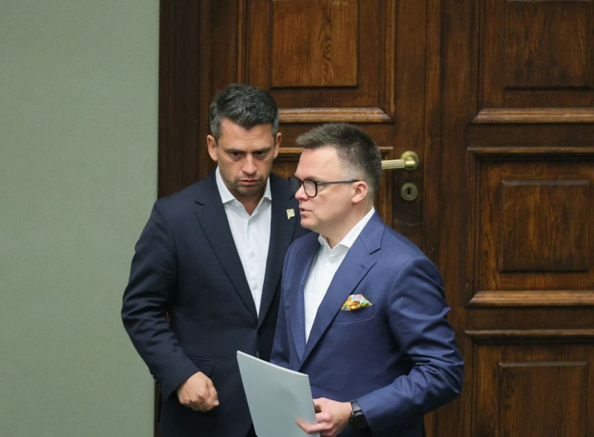 Paweł Śliz i Szymon Hołownia 