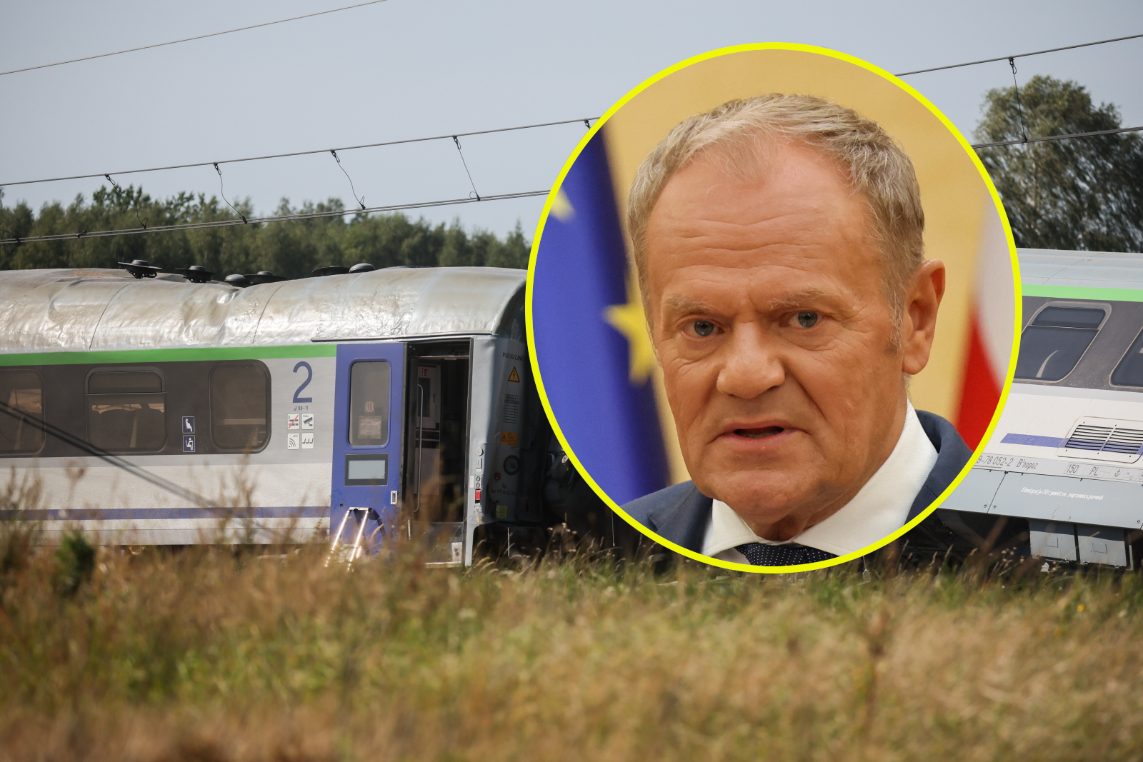 Katastrofa kolejowa w Sokolnikach Suchych. Tusk zapowiada „radykalne zaostrzenie przepisów”