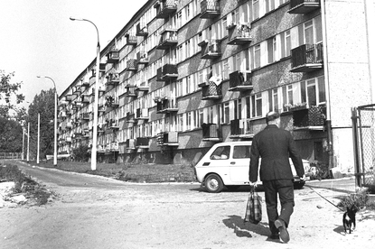 Blokowisko w PRL - materiał poglądowy