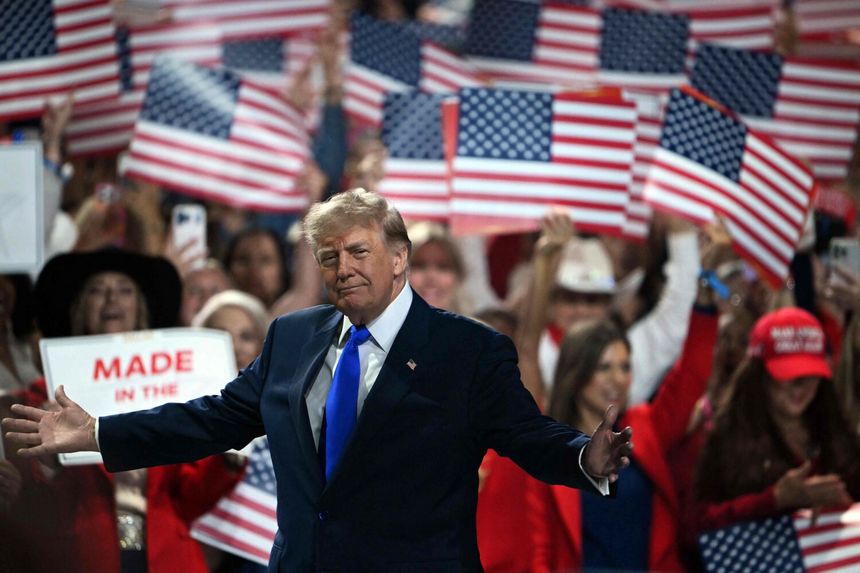 Donald Trump, konwencja Republikanów w Dallas