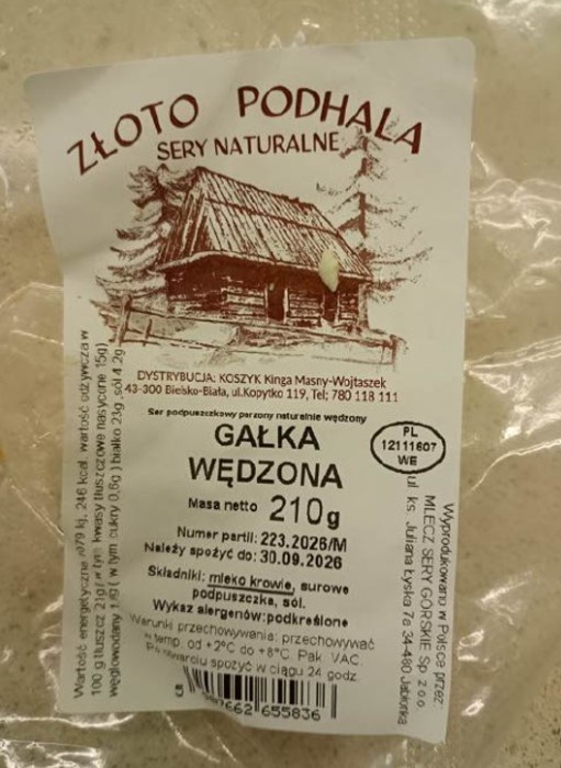 wycofywany ser podpuszczkowy