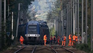 Wykolejenie pociągu we Francji