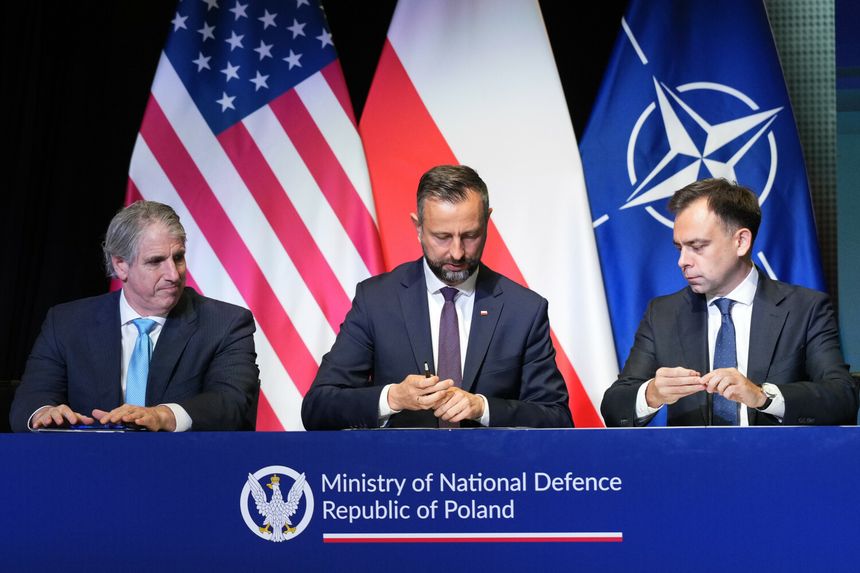 Podpisanie umowy pomiędzy Polską a USA w ramach programu Foreign Military Financing