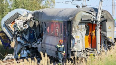 Wypadek pociągu k. Przysuchy