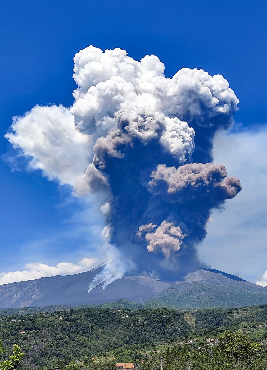  erupcja wulkanu Etna 2025