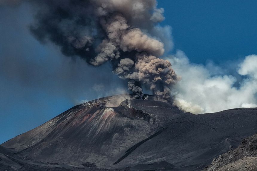 Erupcja wulkanu Etna