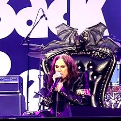 Ozzy Osbourne podczas koncertu Back to Beginning