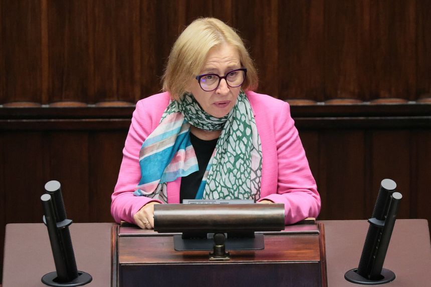 Joanna Wicha z Lewicy oburzona zdjętym głosowanie ws. alkoholu 