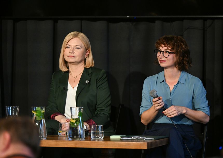 Monika Piątkowska i Daria Gosek-Popiołek