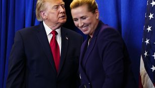 Prezydent USA i premierka Danii