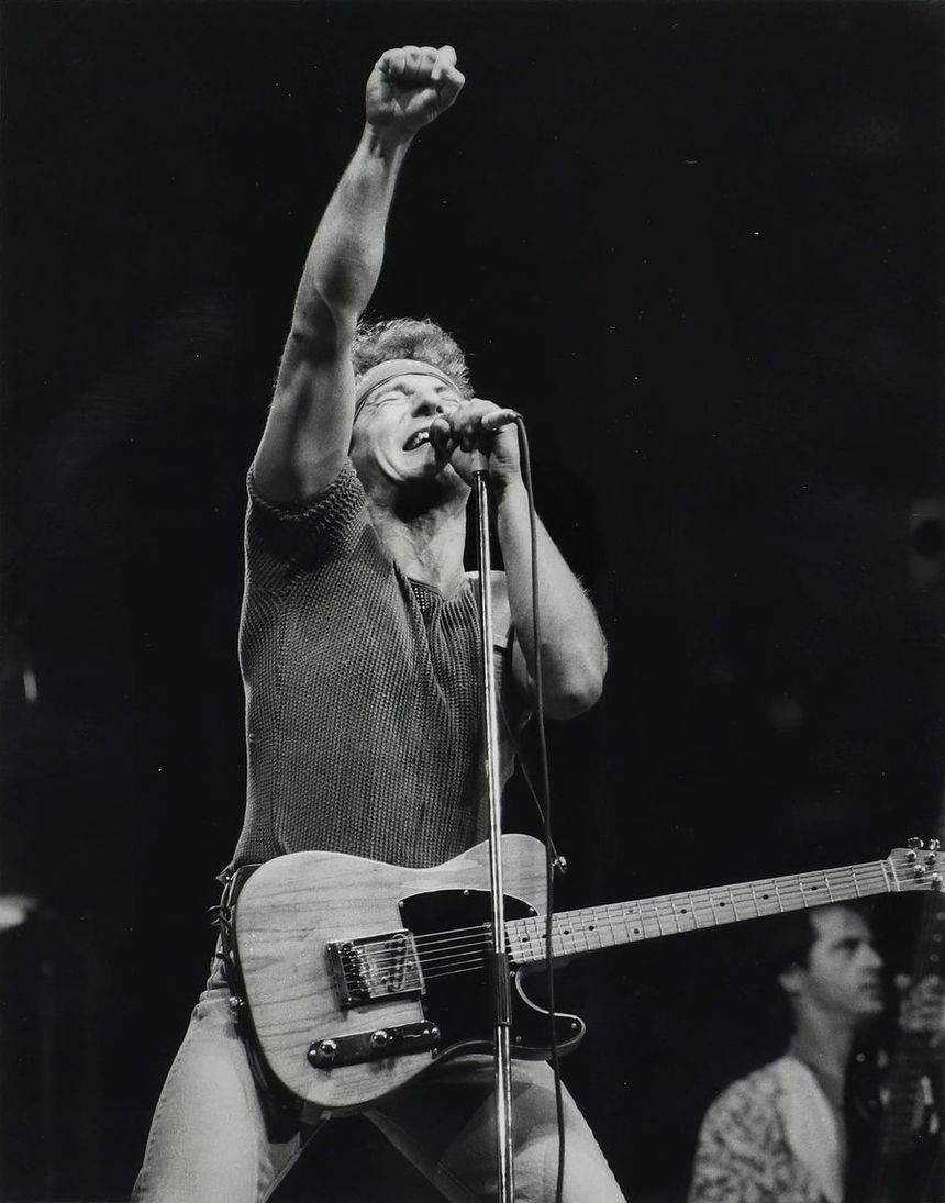 Bruce Springsteen podczas trasy \